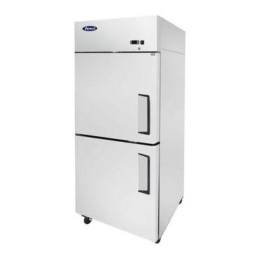 Atosa USA MBF8007GR 28.75'' 21.4 cu ft. Top Mounted 1 Section Solid Half Door Reach-In Freezer