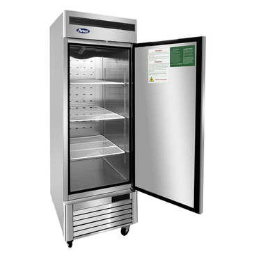 Atosa USA MBF8501GR 27.00'' 19.1 cu. ft. Bottom Mounted 1 Section Solid Door Reach-In Freezer