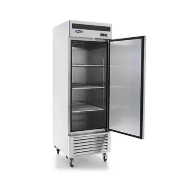 Atosa USA MBF8501GR 27.00'' 19.1 cu. ft. Bottom Mounted 1 Section Solid Door Reach-In Freezer