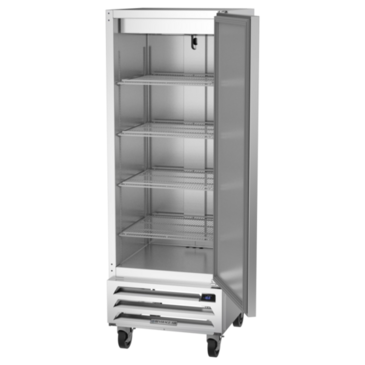 Beverage Air HBF12HC-1 24'' 11.9 cu. ft. Bottom Mounted 1 Section Solid Door Reach-In Freezer