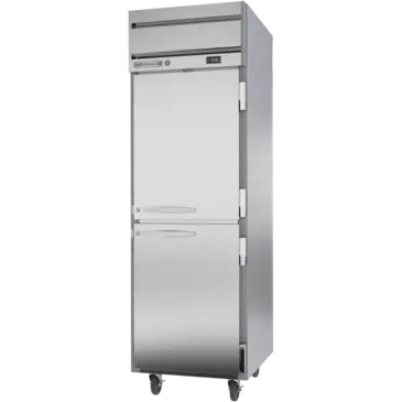 Beverage Air HF1HC-1HS 26'' 24.0 cu. ft. Top Mounted 1 Section Solid Half Door Reach-In Freezer