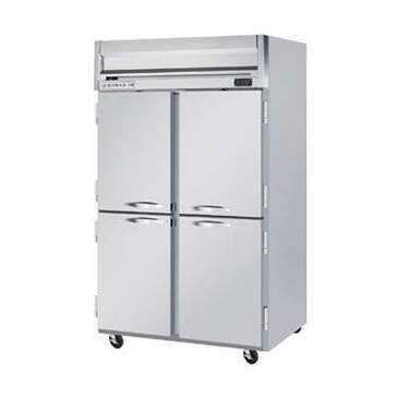 Beverage Air HFPS2HC-1HS 52.00'' 45.2 cu. ft. Top Mounted 2 Section Solid Door Reach-In Freezer