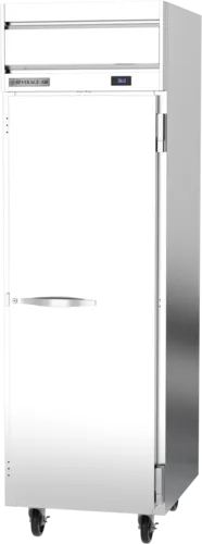 Beverage Air HRP1HC-1S 26'' 24 cu. ft. Top Mounted 1 Section Solid Door Reach-In Refrigerator