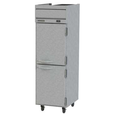 Beverage Air HRPS1HC-1HS 26'' 21.17 cu. ft. Bottom Mounted 1 Section Solid Half Door Reach-In Refrigerator