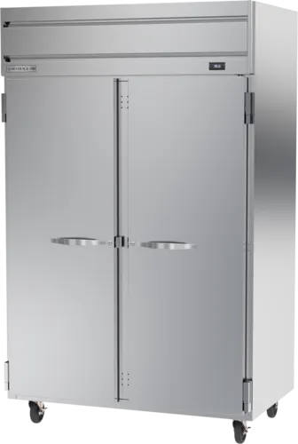 Beverage Air HRPS2HC-1S 52.00'' 45.2 cu. ft. Top Mounted 2 Section Solid Door Reach-In Refrigerator