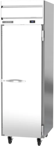 Beverage Air HRS1HC-1S 26'' 21.17 cu. ft. Top Mounted 1 Section Solid Door Reach-In Refrigerator