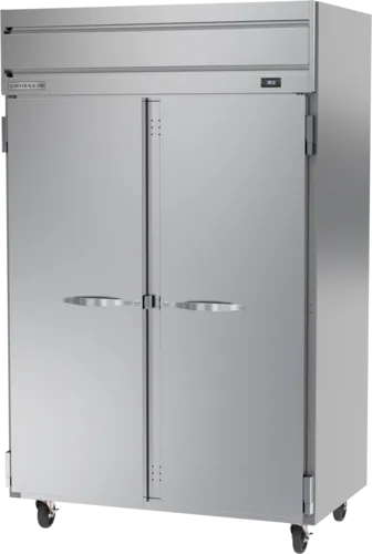 Beverage Air HRS2HC-1S 52.00'' 45.2 cu. ft. Top Mounted 2 Section Solid Door Reach-In Refrigerator