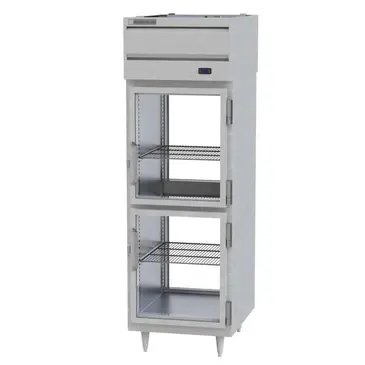 Beverage Air PRD1HC-1BHG 26.50'' 22.2 cu. ft. 1 Section Glass Half Door Pass-Thru Refrigerator