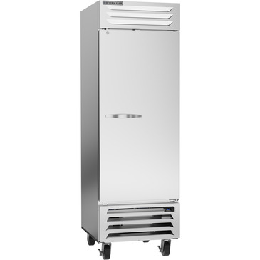 Beverage Air RB23HC-1S 27.25'' 23.1 cu. ft. Bottom Mounted 1 Section Solid Door Reach-In Refrigerator