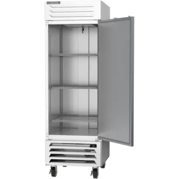 Beverage Air RB23HC-1S 27.25'' 23.1 cu. ft. Bottom Mounted 1 Section Solid Door Reach-In Refrigerator