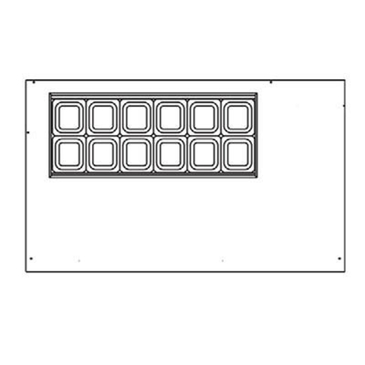 Beverage Air SPED60HC-12-2 60'' 1 Door 2 Drawer Counter Height Refrigerated Sandwich / Salad Prep Table with Standard Top