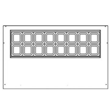 Beverage Air SPED60HC-16-4 60'' 4 Drawer Counter Height Refrigerated Sandwich / Salad Prep Table with Standard Top