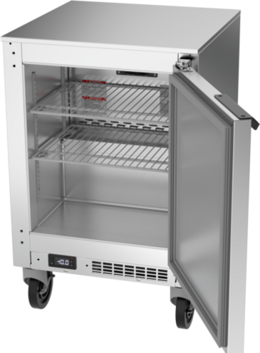 Beverage Air UCF20HC 20'' 1 Section Undercounter Freezer with 1 Right Hinged Solid Door and Front Breathing Compressor