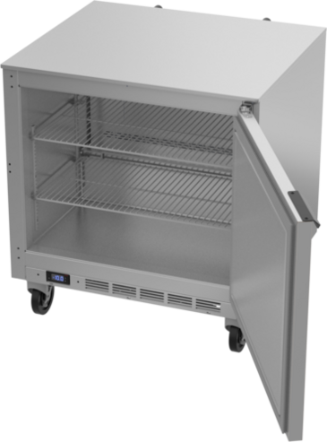 Beverage Air UCF32AHC 32'' 1 Section Undercounter Freezer with 1 Right Hinged Solid Door and Front Breathing Compressor