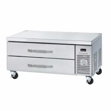 Blue Air BACB53M-HC 53" 2 Drawer Refrigerated Chef Base with Marine Edge Top - 115 Volts