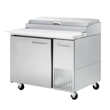 Blue Air BAPP44-HC 44.38'' 3 Door Counter Height Refrigerated Pizza Prep Table