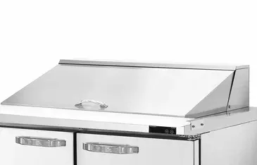 BLMT36-HC Mega Top Sandwich Prep Table Stainless Steel Lid