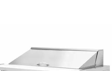 BLUE AIR BLMT48-HC MEGA TOP SANDWICH PREP TABLE STAINLESS STEEL LID