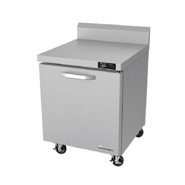 Blue Air BLUF28-WT-HC 28'' 1 Door Counter Height Worktop Freezer with Side / Rear Breathing Compressor - 7.0 cu. ft.