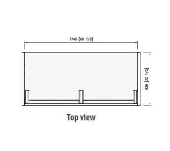 Blue Air BOD-72S Open Display Case