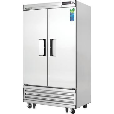 Everest Refrigeration EBNF2 39.38'' 33.0 cu. ft. Bottom Mounted 2 Section Solid Door Reach-In Freezer