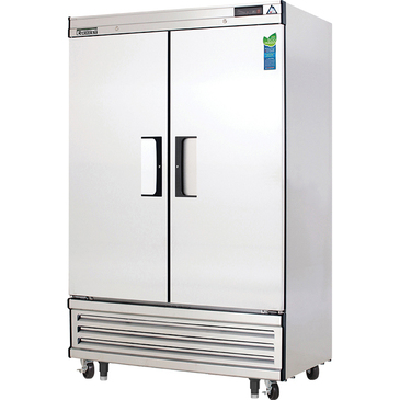 Everest Refrigeration EBSF2 49.63'' 42.96 cu. ft. Bottom Mounted 2 Section Solid Door Reach-In Freezer