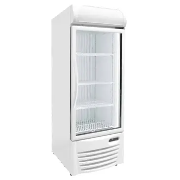 Excellence GDF-13 26.5'' 12.0 cu. ft. Bottom Mounted 1 Section Glass Door Reach-In Freezer