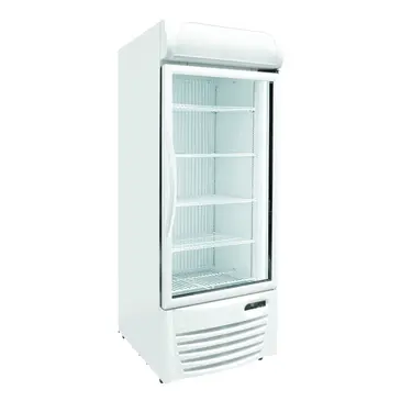 Excellence GDF-9M 23.75'' 7.3 cu. ft. Bottom Mounted 1 Section Glass Door Reach-In Freezer