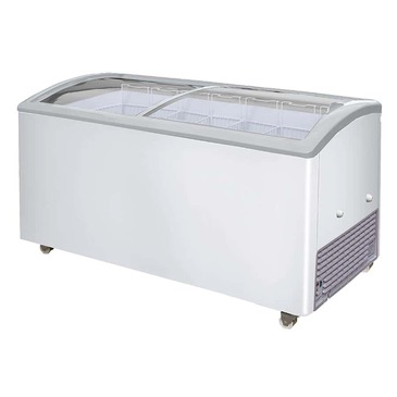 Excellence VB-7HC VB Sliding Curved Lid Freezer/Ice Cream Freezer with LED