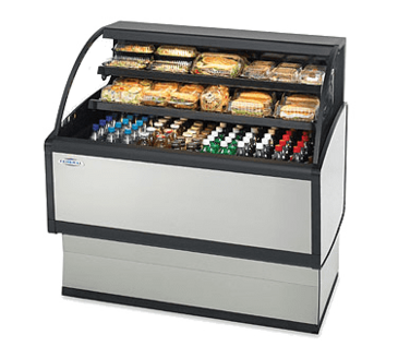 Federal Industries LPRSS5 Specialty Display Low Profile Self-Serve Refrigerated Merchandiser