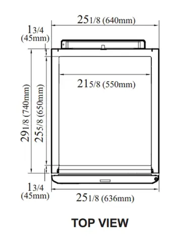 M3RF19-2-N 1-Section M3 Refrigerator & Freezer