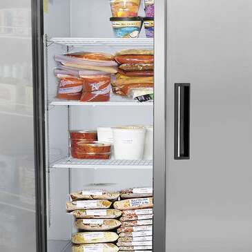 Maxx Cold MCFT-72FDHC 81.00'' Top Mounted 3 Section Solid Door Reach-In Freezer