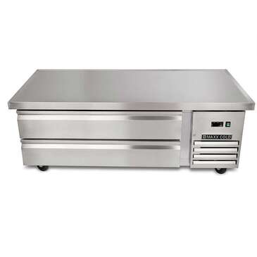 Maxx Cold MXCB60HC X-Series 62" 2 Drawer Refrigerated Chef Base with Top - 115 Volts