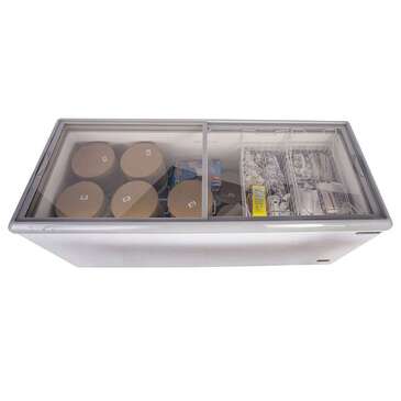 Maxx Cold MXDC-12 X-Series 54 Gallon Self-Contained 2/3 HP 70" Wide Ice Cream Dipping Cabinet