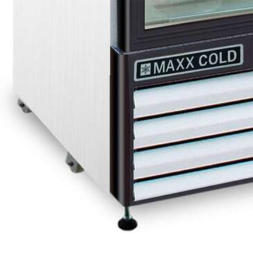 Maxx Cold MXM1-12FHC 25.00'' Section Glass Door Merchandiser Freezer