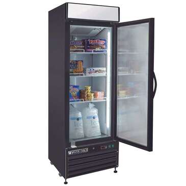 Maxx Cold MXM1-23FBHC 27.00'' Section Glass Door Merchandiser Freezer