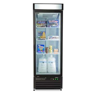 Maxx Cold MXM1-23FBHC 27.00'' Section Glass Door Merchandiser Freezer