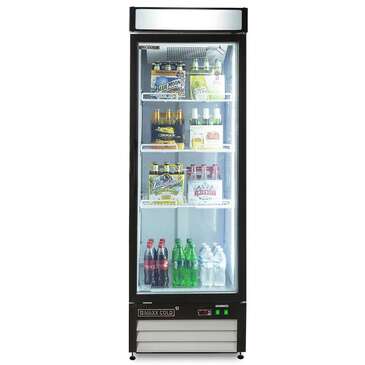 Maxx Cold MXM1-23RHC 27.00'' 1 Section Refrigerated Glass Door Merchandiser