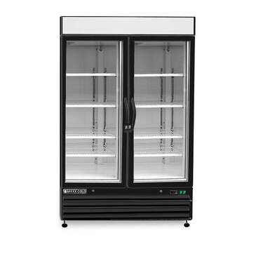 Maxx Cold MXM2-48FBHC 54.00'' Section Glass Door Merchandiser Freezer