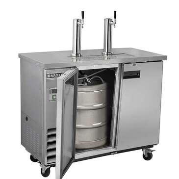 Maxximum MXBD48-2SHC Maxx Cold X-Series Keg Cooler with Dual Towers