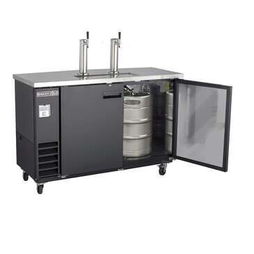 Maxximum MXBD60-2BHC Maxx Cold X-Series Keg Cooler with Dual Towers