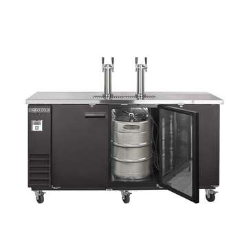 Maxximum MXBD72-2BHC Maxx Cold X-Series Keg Cooler with Dual Towers &