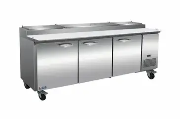 MVP Group LLC IPP94-2D Refrigerated Counter, Pizza Prep Table