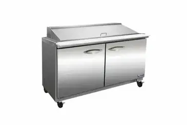 MVP Group LLC ISP36M-2D Refrigerated Counter, Mega Top Sandwich / Salad Unit