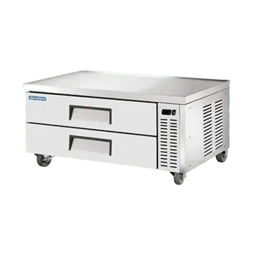 Norpole NPCB-52 52" 2 Drawer Refrigerated Chef Base with Top - 115 Volts