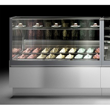 Oscartek ITALIA 2 G1650 Italia 2 Gelato/Ice Cream Showcase/Display