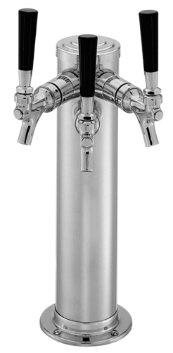 Perlick Corporation 4026-2 Draft Arm, Countertop, Glycol-Cooled - 3" O.D. x 15-3/4"H Column