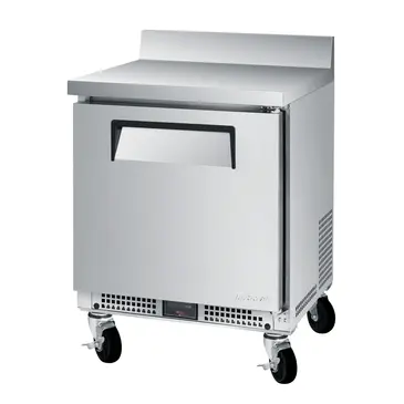 Turbo Air MWR-24S-N6 24.00'' 1 Door Worktop Refrigerator with Front Breathing Compressor - 2.86 cu. ft.