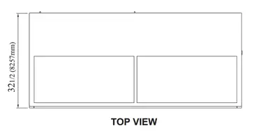 Turbo Air TCGB-72UF-CO-W(B)-N Display Case