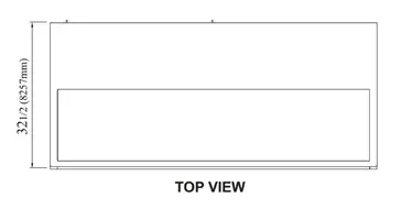 Turbo Air TCGB-72UF-W(B)-N Display Case